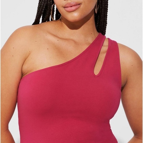 TORRID Mini Foxy Bodycon One Shoulder Dress - Picture 4 of 4